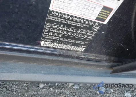 2006 Mercedes-Benz Ml 350 4Matic из США, поврежденный, VIN 4JGBB86E46A072158